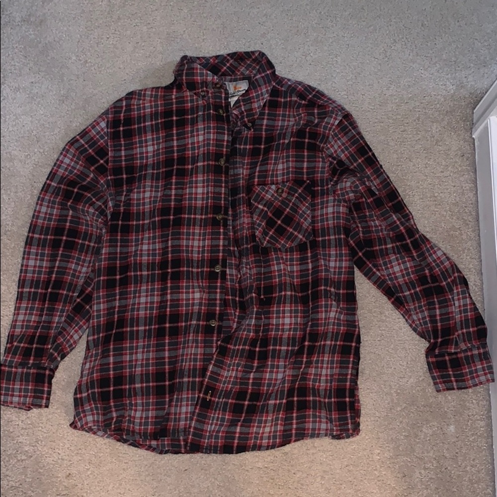Patterned flannel